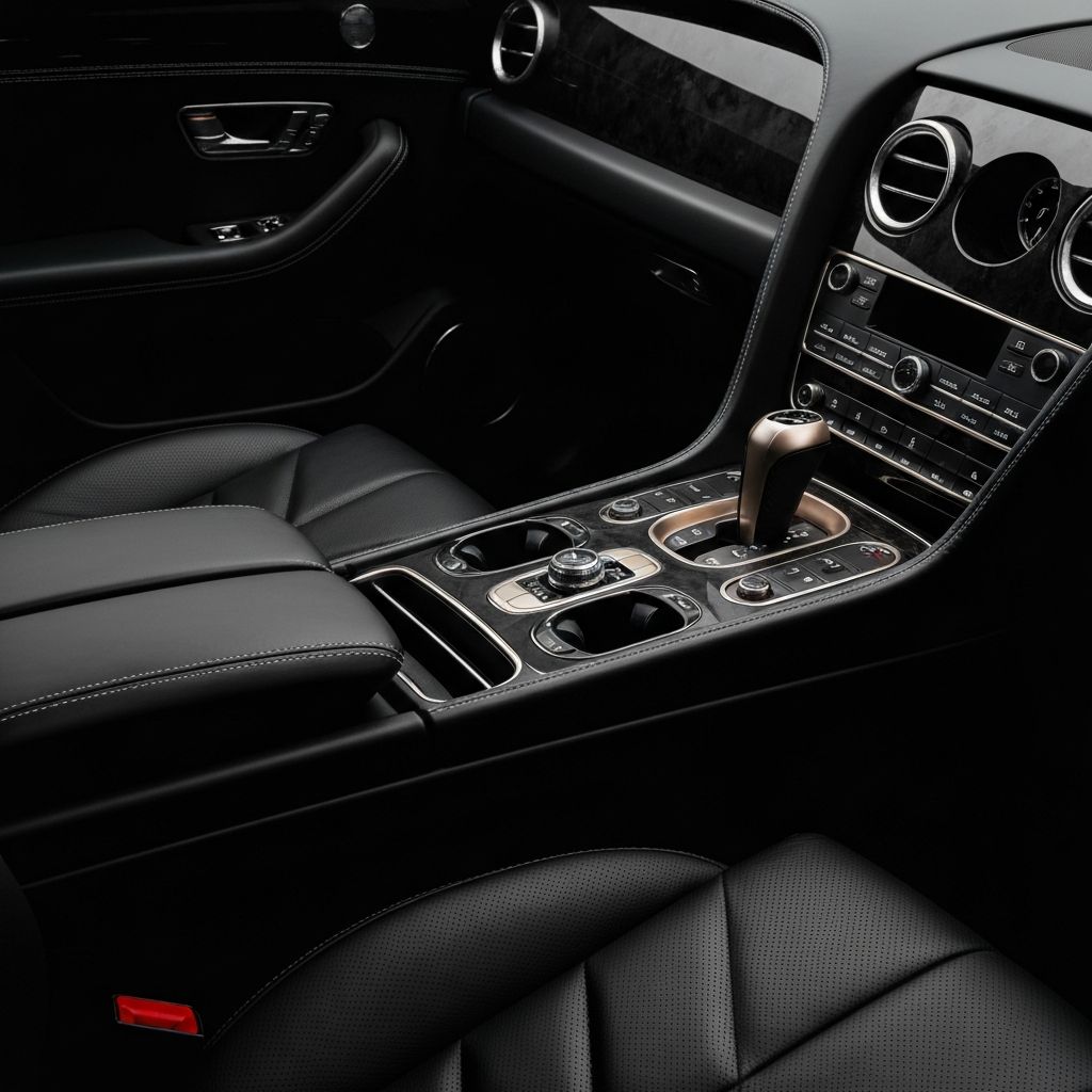 Luxusní interiér Bentley